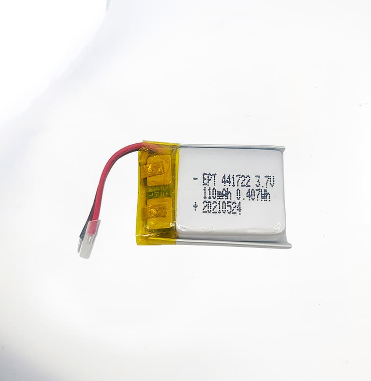 3.7V 441722 110mAh Li-Polymer Battery for Automotive Electronics