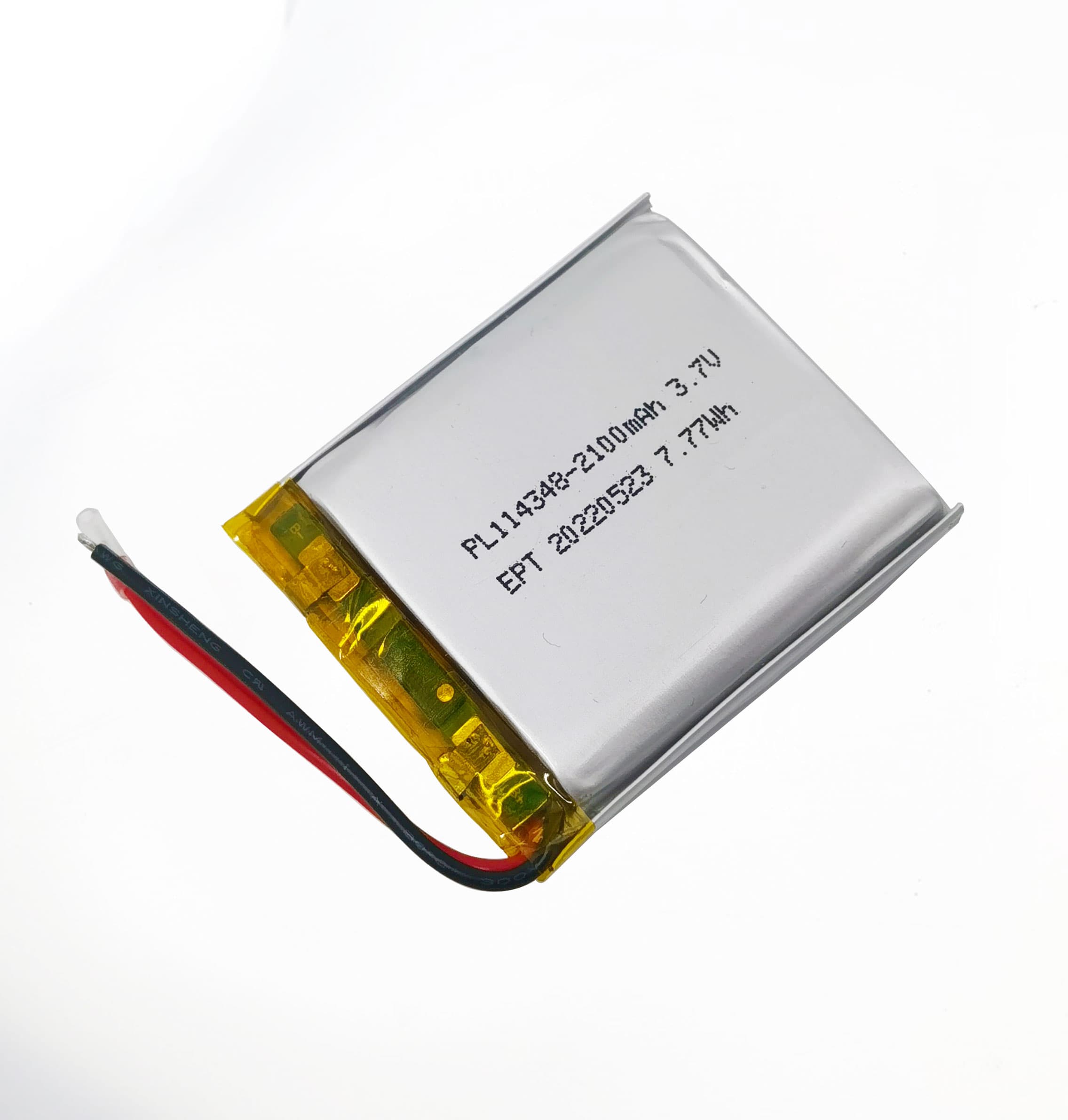 3.7V 114438 2100mAh High-Capacity Li-Polymer Battery for Mining Headlamps