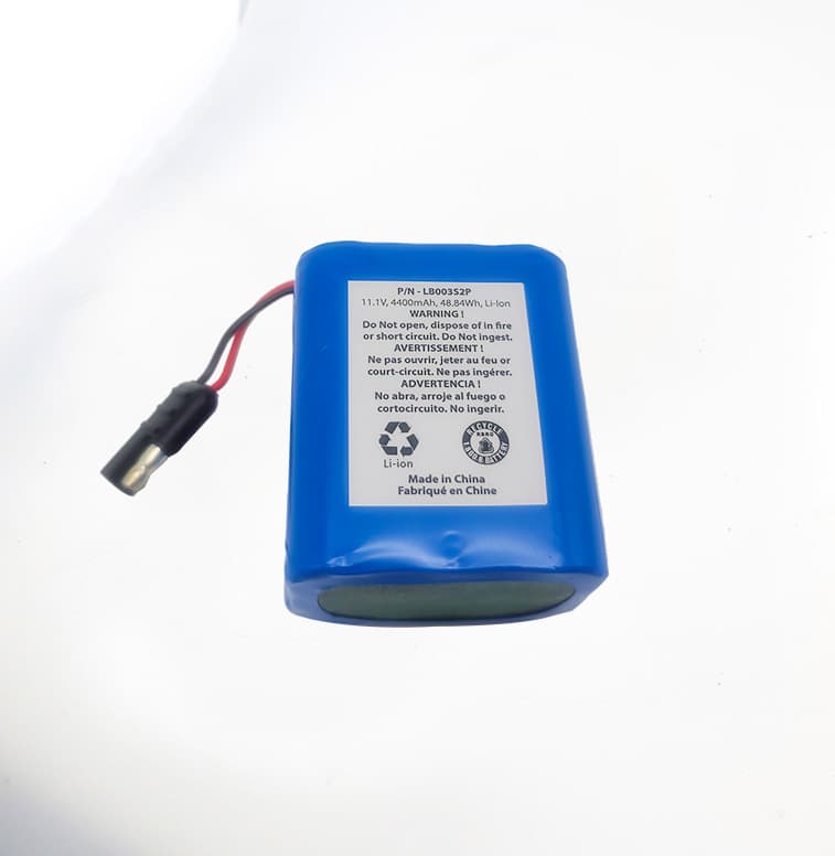 11.1V 4400mAh 18650 Lithium Battery for Digital Electronics