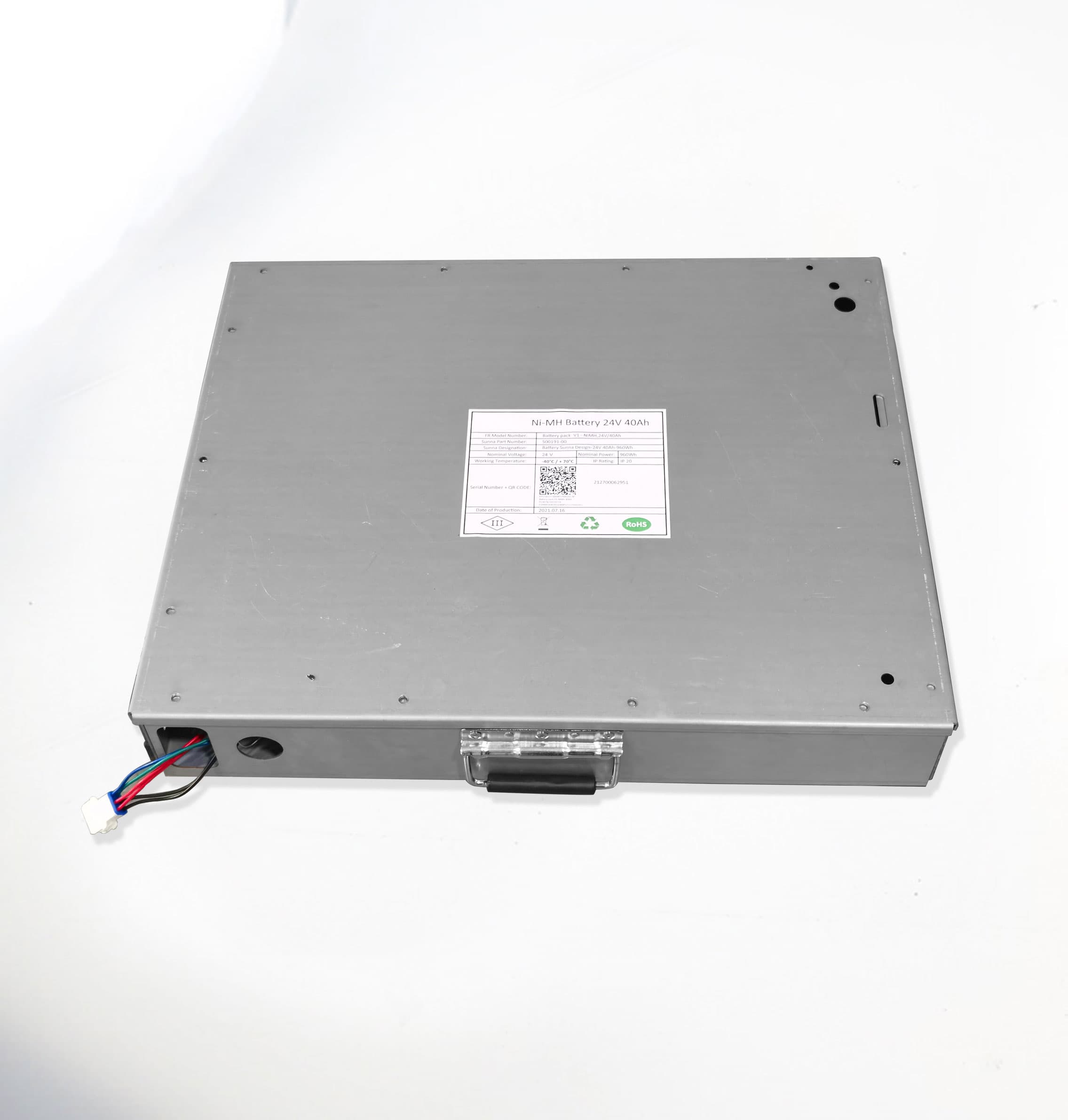 24V 40Ah F-Type Solar Street Light Energy Storage NiMH Battery