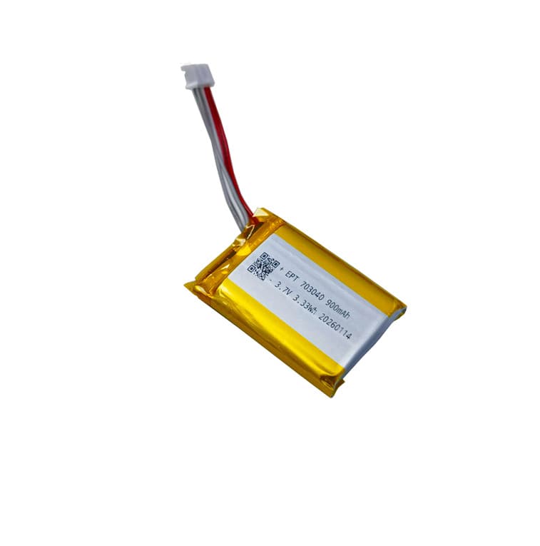 3.7V 703040 900mAh Polymer Lithium Battery for Kids Camera