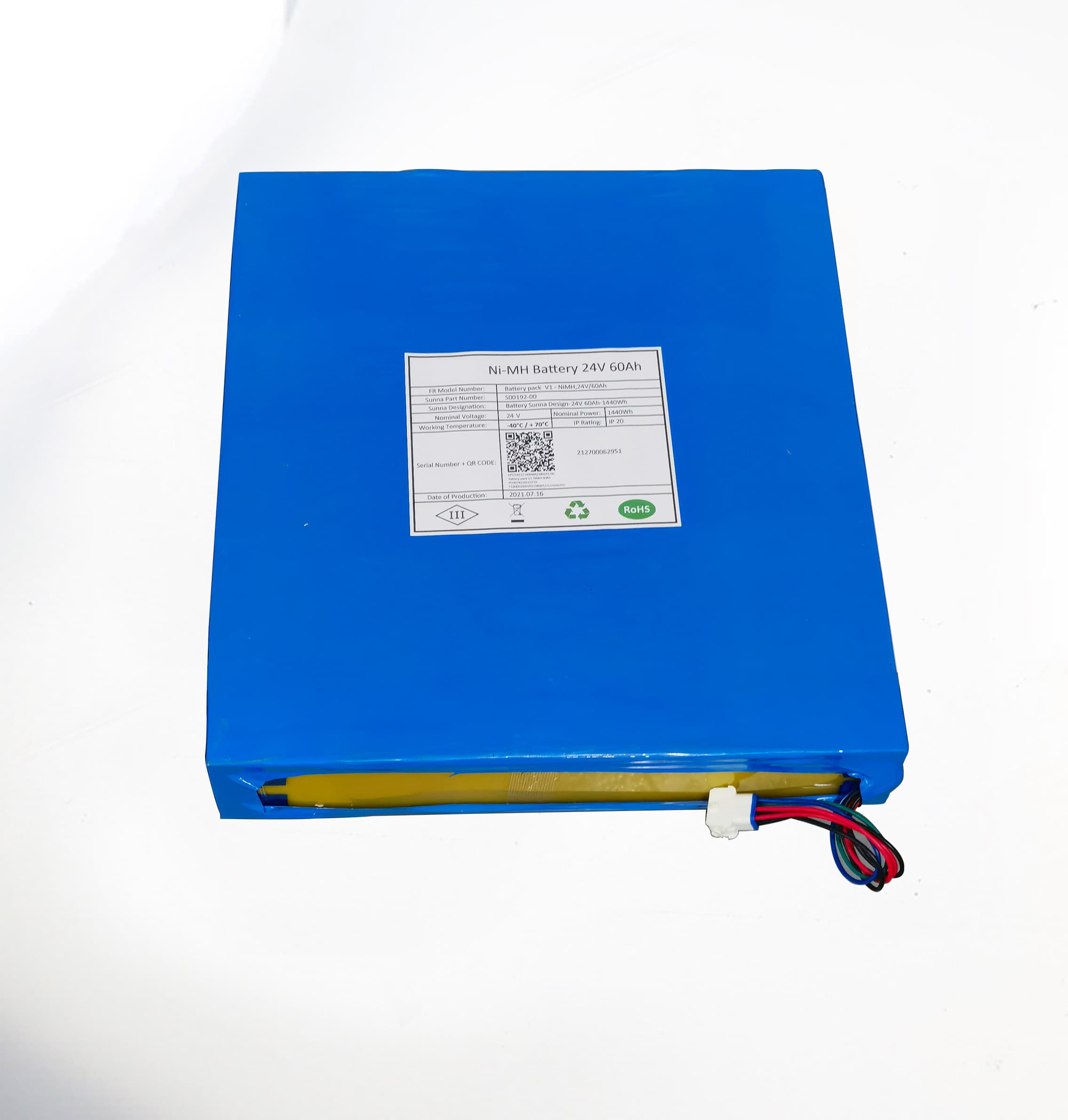 24V 60Ah F-type Home Emergency Backup Power NiMH Battery