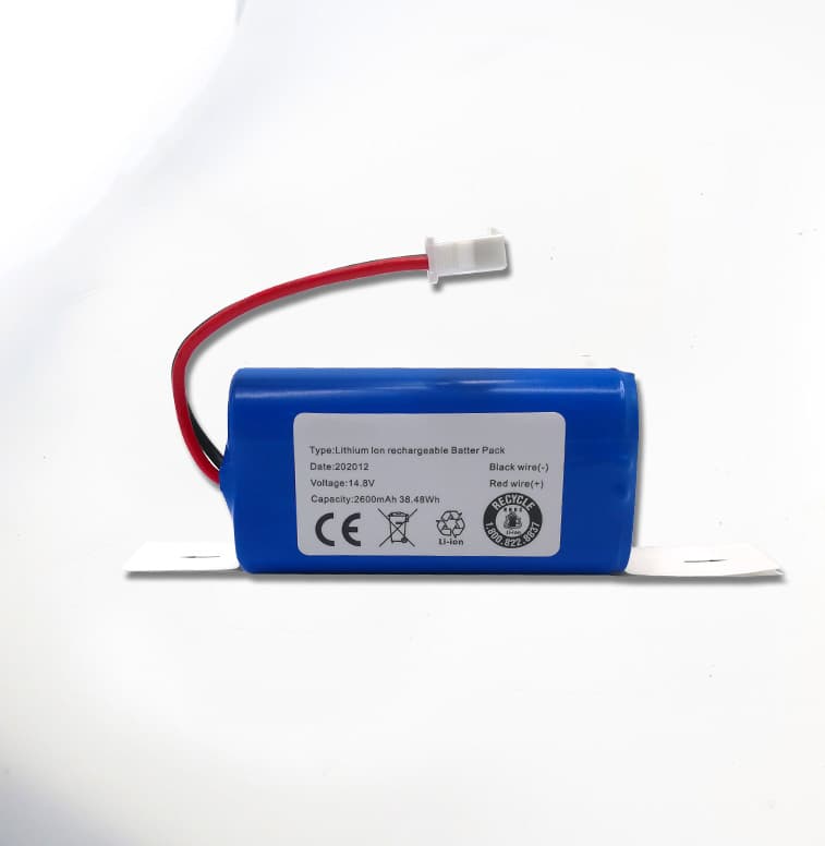 14.8V 2600mAh Vacuum Cleaner 18650 Lithium Battery