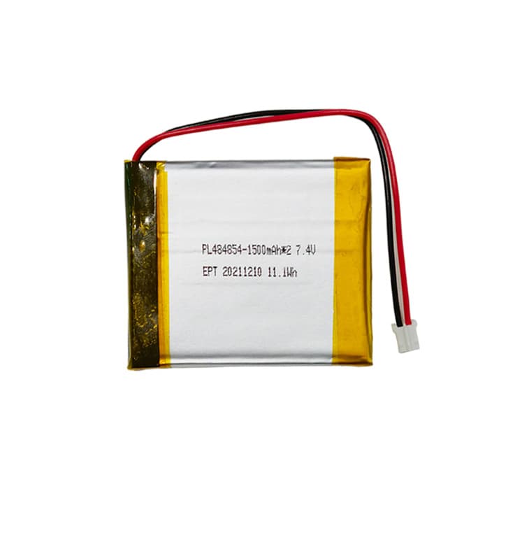7.4V 484854 1500mAh Handheld Printer Polymer Lithium Battery