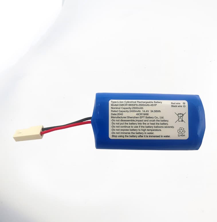 14.8V 2500mAh High-Power Smart Vacuum Cleaner 18650 Lithium Battery